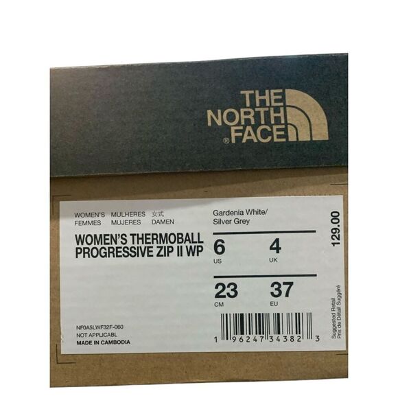 NWB The North Face Thermoball Progressive zip ll Winter Boots Size 6 - Picture 9 of 9